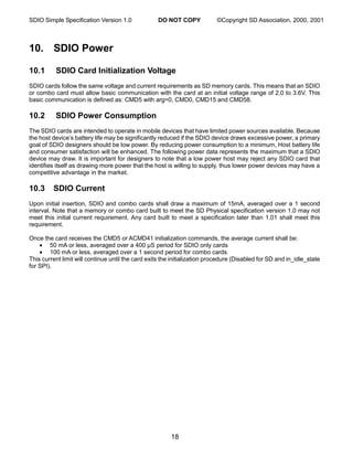 Sd sdio specsv1 | PDF