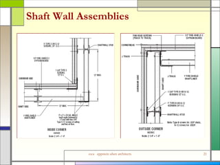 Shaft Wall Assemblies 