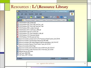 Resources :  L:\ Resource Library 
