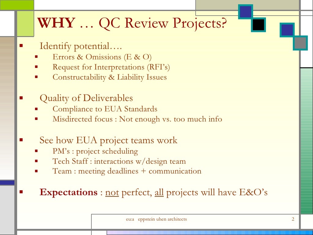 QC Review Process