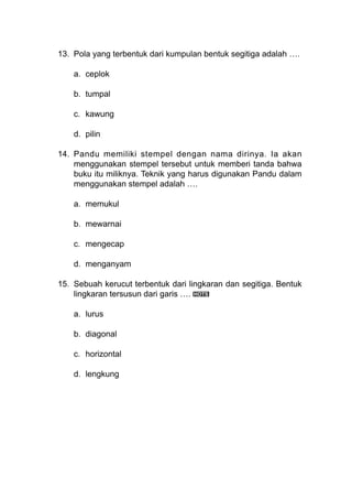 SD Seni Rupa 3 Sumatif Tengah Semester.pdf