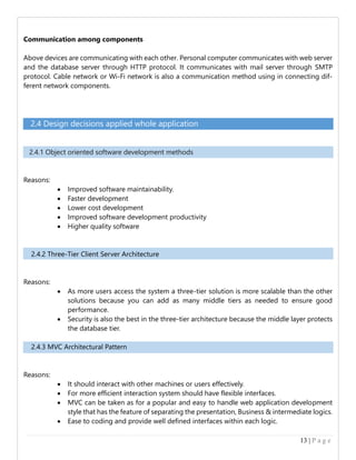 Sds Post Example Example for SDS document in Software engineering | PDF