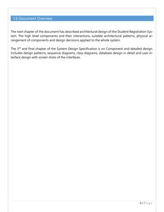 Example for SDS document in Software engineering | PDF
