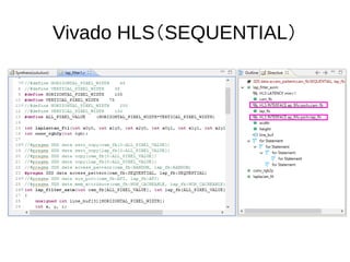 Vivado HLS（SEQUENTIAL）
 