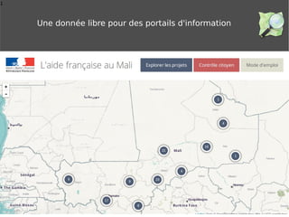 1
Une donnée libre pour des portails d'information
 