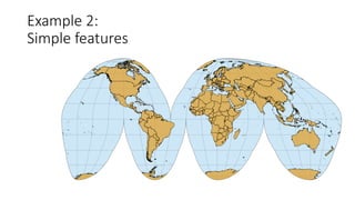 Example	2:
Simple	features
 