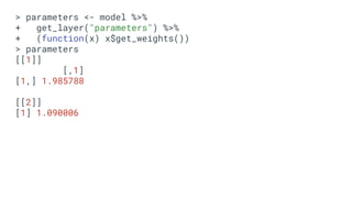 R Interface for TensorFlow | PDF