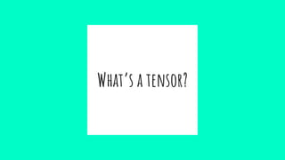 R Interface for TensorFlow | PDF