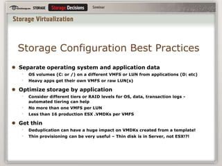 Some are in the data path, others are less so