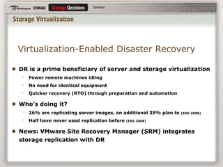 Some use dedicated storage services modules (SSMs)In-Band vs. Out-of-BandIn-band devices intercept trafficOut-of-band devices redirect trafficWhere’s my data?Where’s my data?It’s over there!I got yer data right here!