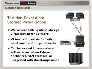 RAID is as old as storage (conceived 1978-1988)