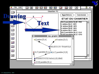 Drawing

© N. Balacheff Oct. 2005

Text

 