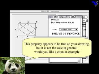 This property appears to be true on your drawing,
but it is not the case in general;
would you like a counter-example

© N. Balacheff Oct. 2005

 