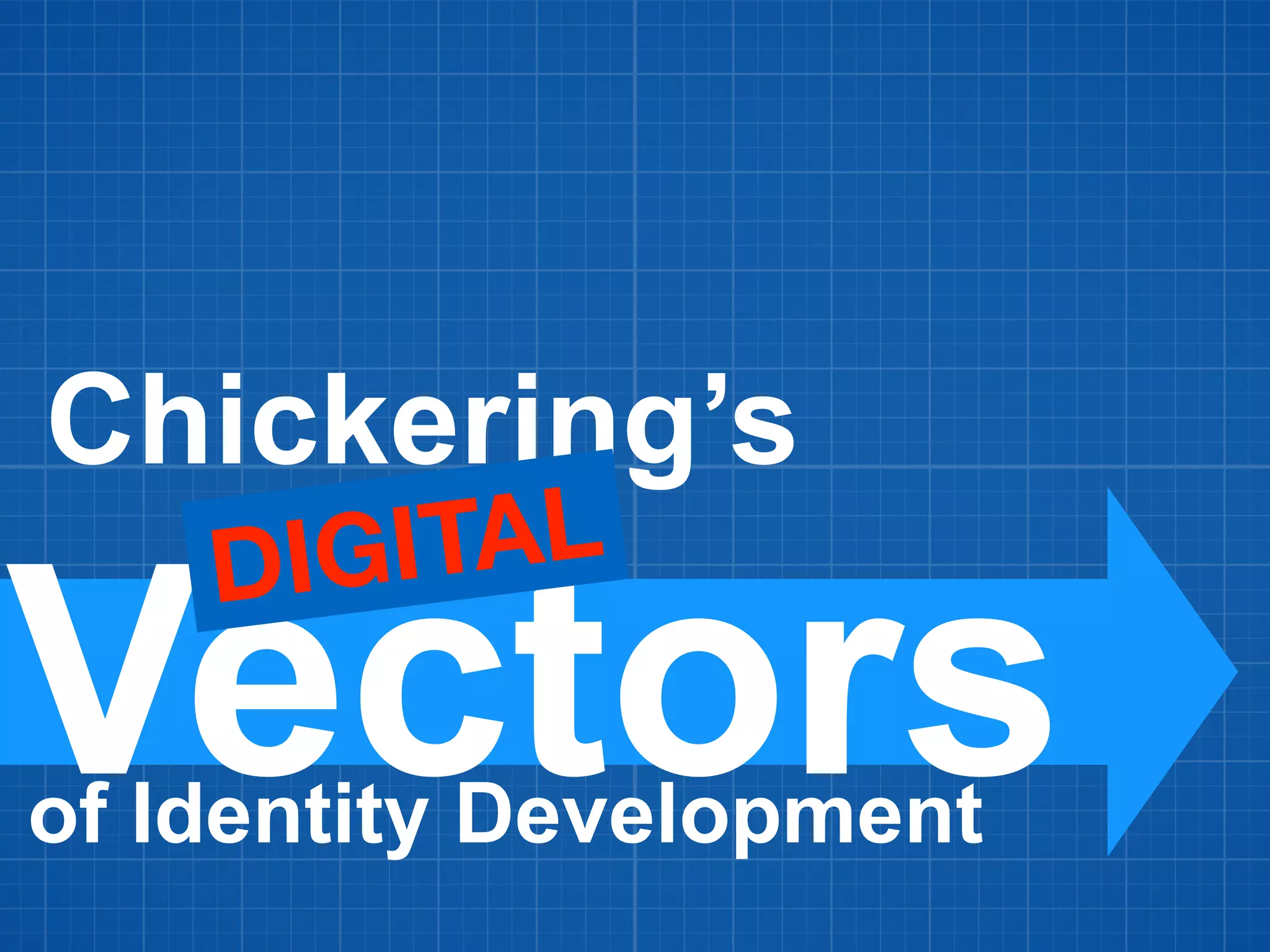 Vectorsof Identity Development
Chickering’s
DIGITAL
 