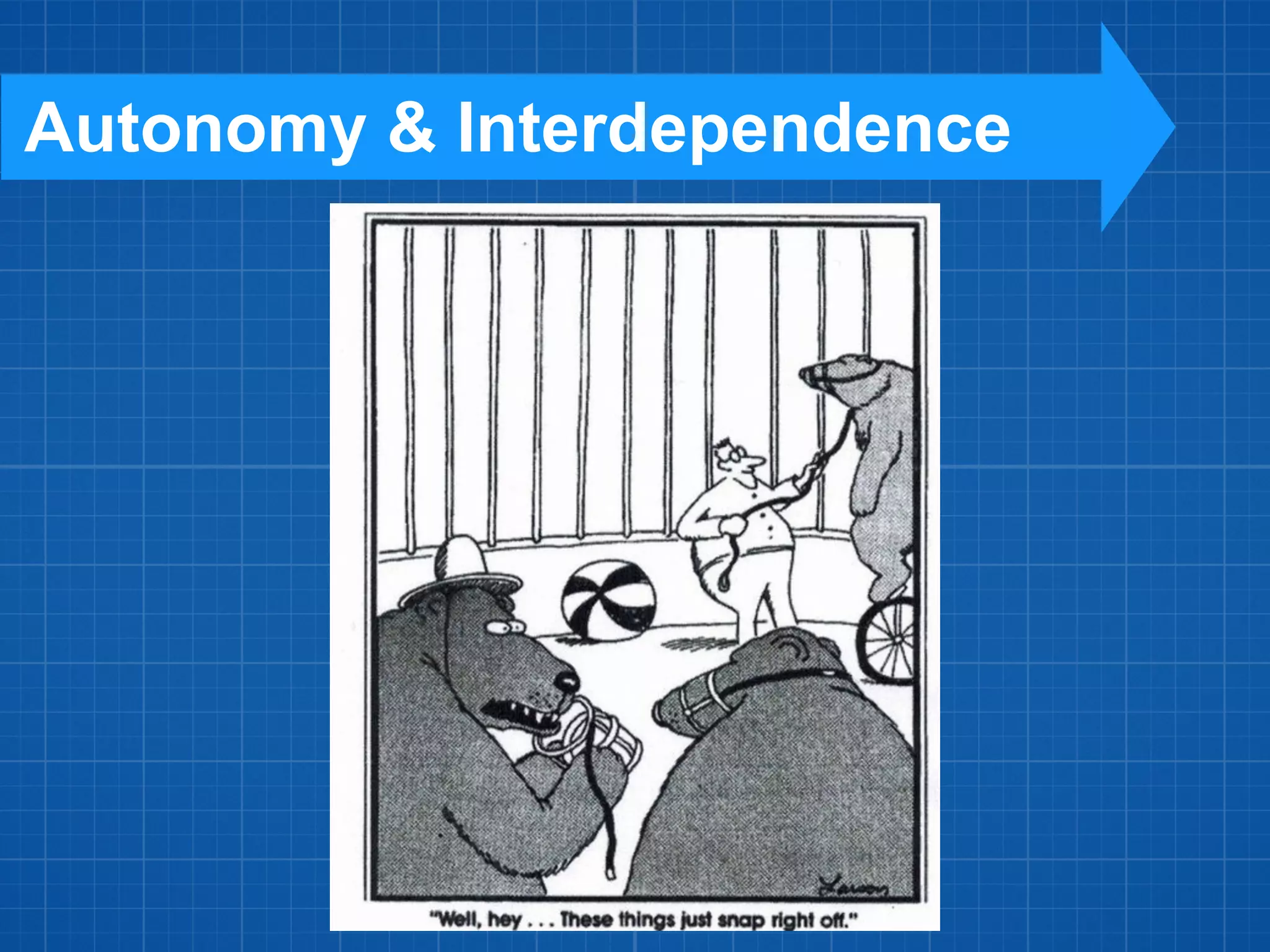 Autonomy & Interdependence
 