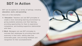 Sdt Learning Service Self- Determination Theory , Equity Theory of Motivation ...
