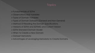 Sdtm Introduction SDTM Fnal Detail Training | PPTX
