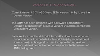 Sdtmig Structure SDTM Fnal Detail Training | PPTX