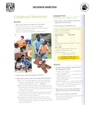 SECUENCIA DIDÁCTICA
 