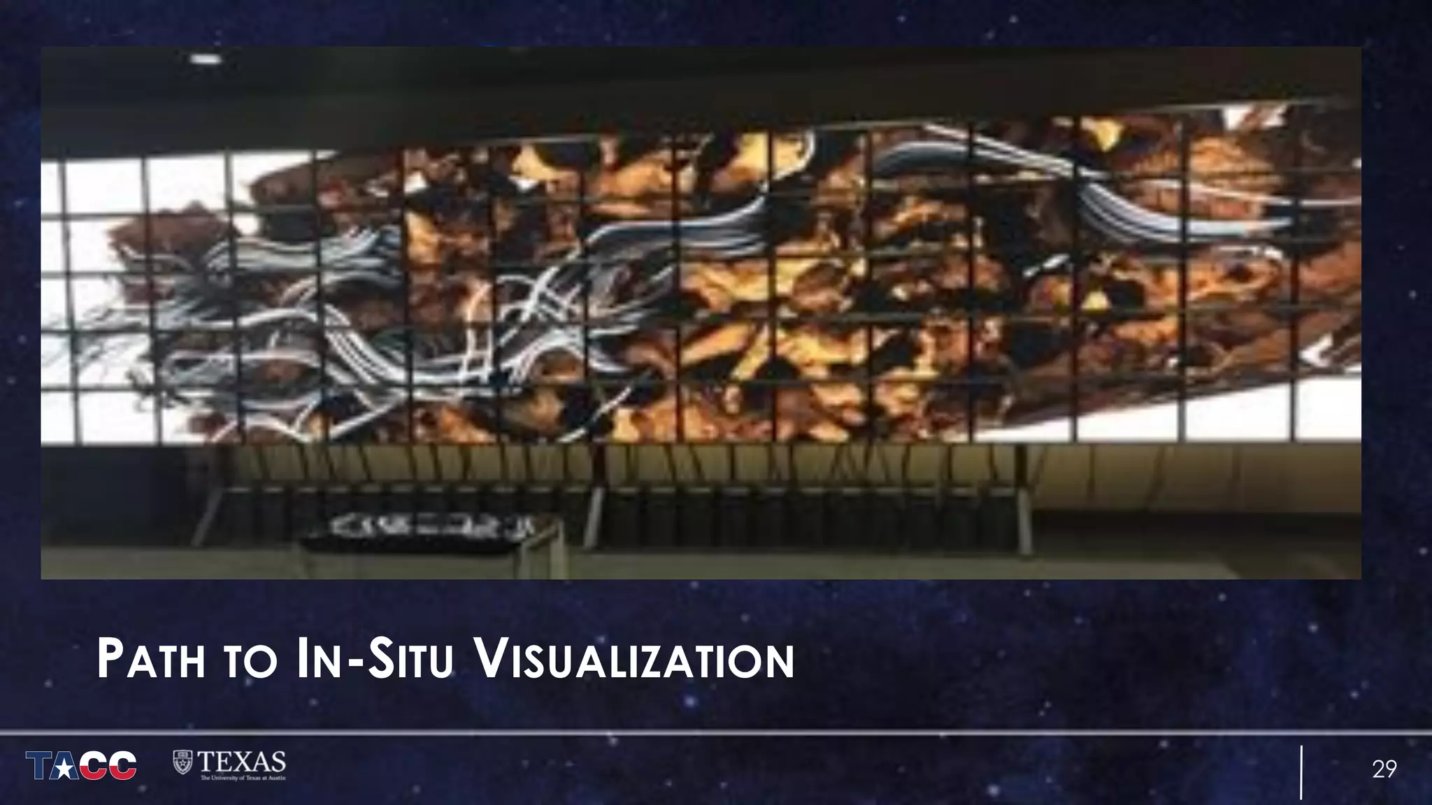 29
PATH TO IN-SITU VISUALIZATION
 