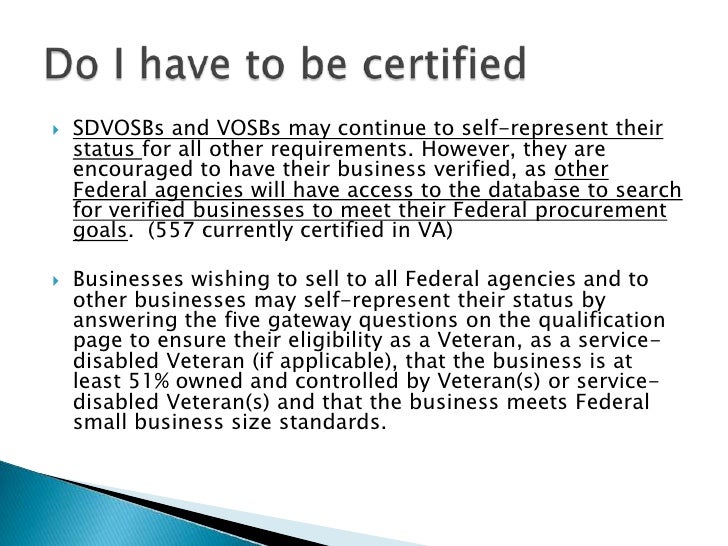 9 7 10 brown bag sdvosb va form 0877