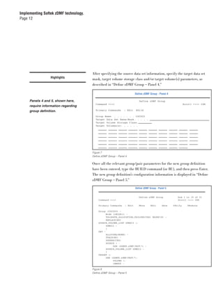 Implementing Softek zDMF technology. | PDF