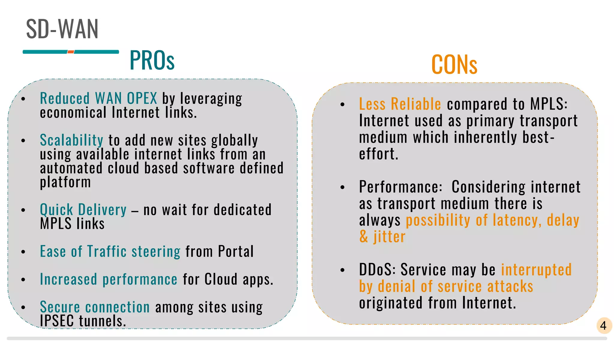 SDWAN vs MPLS What Enterprises need? PPT