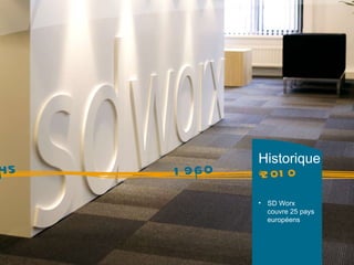 Historique SD Worx  couvre 25 pays européens 1945 1960 2003 2010 