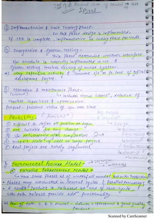 Software Engineering (SE) Notes | PDF