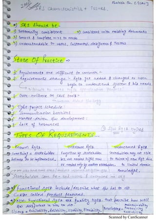 Software Engineering (SE) Notes | PDF