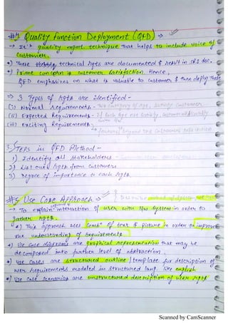 Software Engineering (SE) Notes | PDF