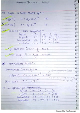 Software Engineering (SE) Notes | PDF