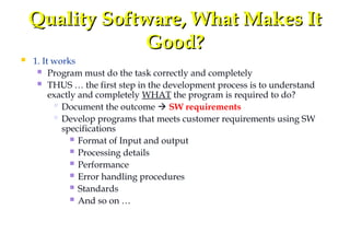 Sw Develop Sop Software engineering Basics By Fahad Khan | PPT