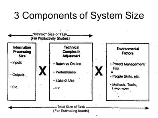 3 Components of System Size
 