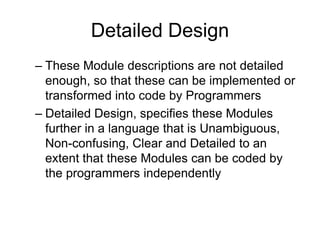 Se 381 - lec 26 - 26 - 12 may30 - software design - detailed design ...
