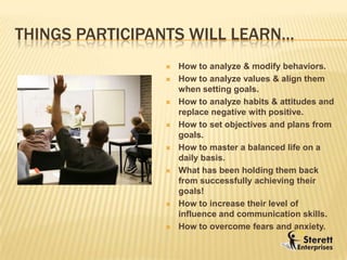 alignment between goals and values 