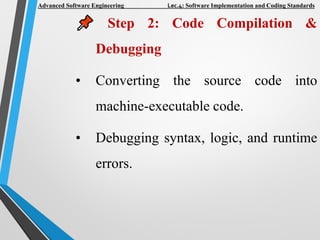 Comprehensive Guide to Software Implementation and Coding Standards for ...