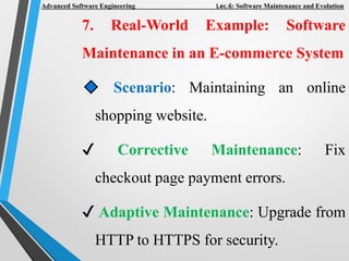 Comprehensive Guide to Software Maintenance and Evolution in Advanced ...