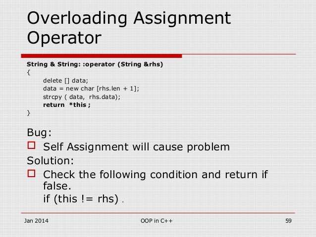 string assignment rider overloading during c string work seller overloading around c