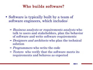 Software Engineering lecture2 | PPT