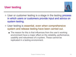 software engineering: Software Testing Software Evolution | PPTX