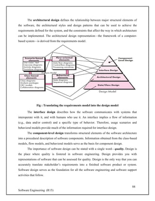 Design Framework In Software Engineering Software Engineering notes with all diagrams | PDF