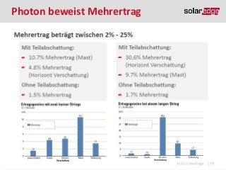 Photon beweist Mehrertrag

©2013 SolarEdge

| 58

 