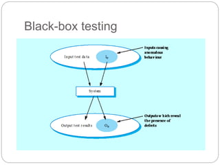 Black-box testing
 