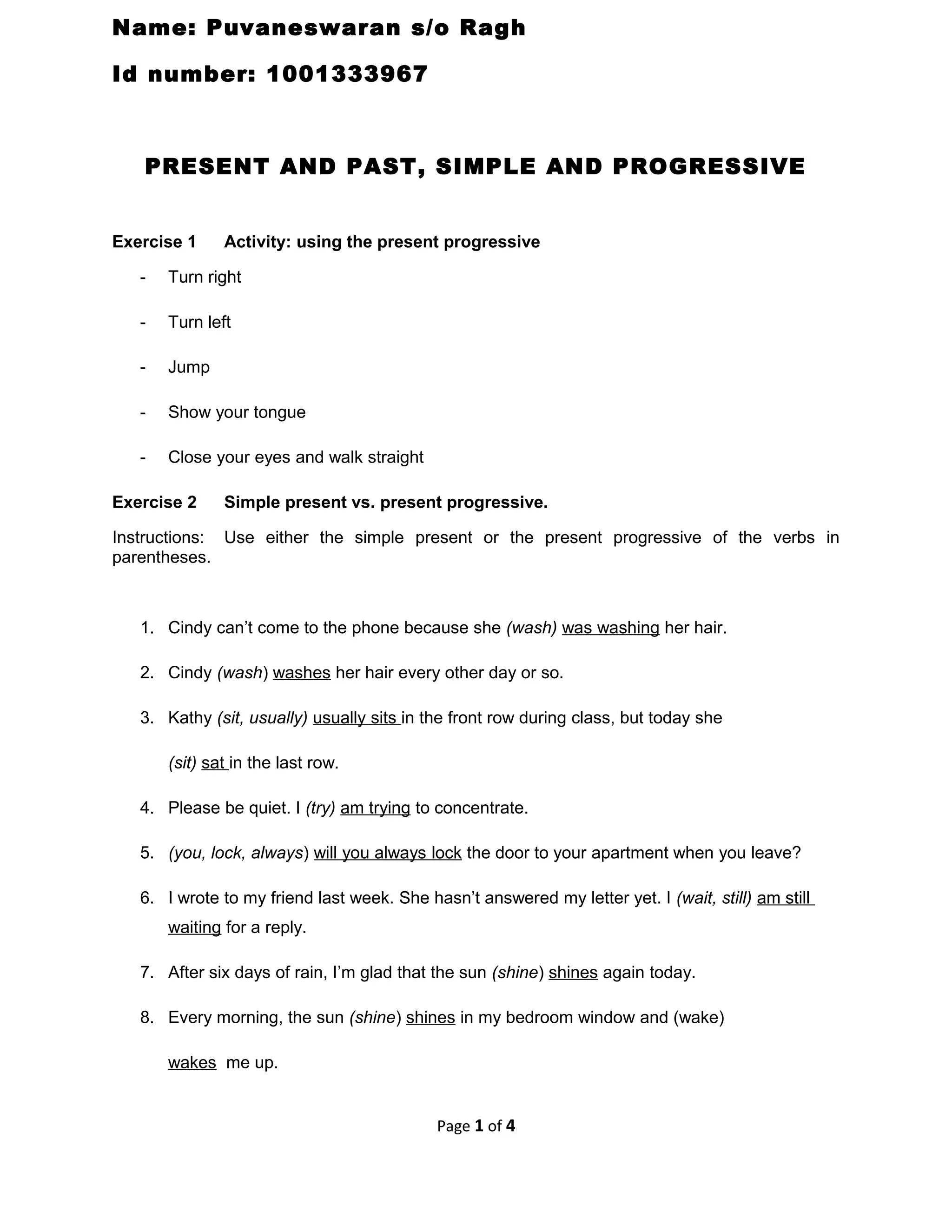 Se 005 verbs 2 simple 2c past-2c present_2c progressive | DOC