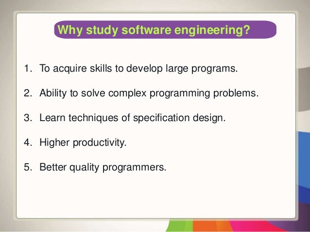 Basics of software engineering