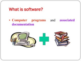 What is software?
 