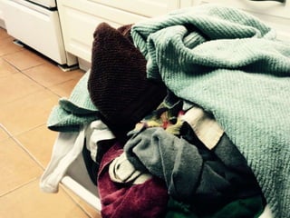 Never-Ending
Laundry
 