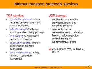 Network protocols and Java programming | PPSX