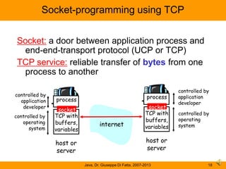 Network protocols and Java programming | PPSX